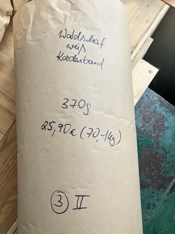 Kardenband Waldschaf weiß   3/II – Bild 2