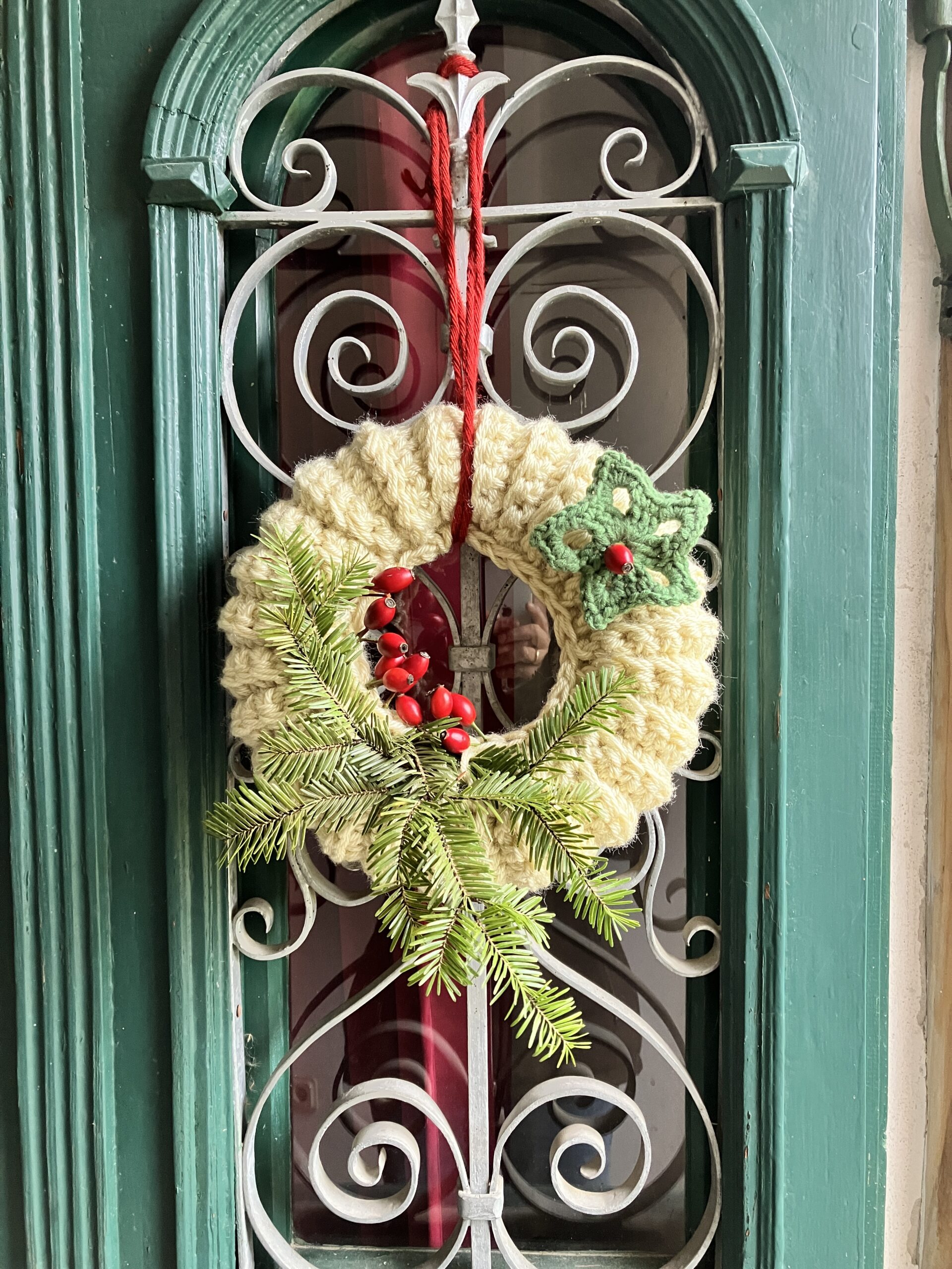 Kranz Dochtgarn 30 cm – Bild 4