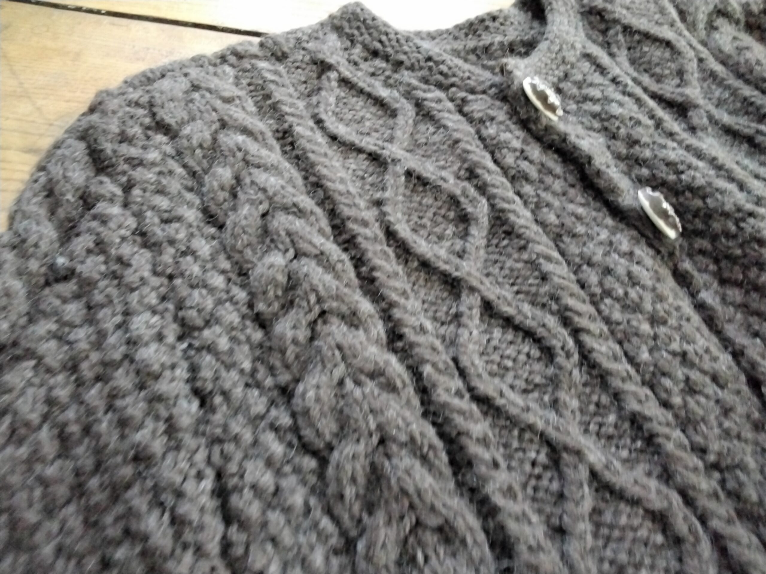 Trachtenjacke Herren/Jungen ca. Größe 44 Schokobraun – Bild 2