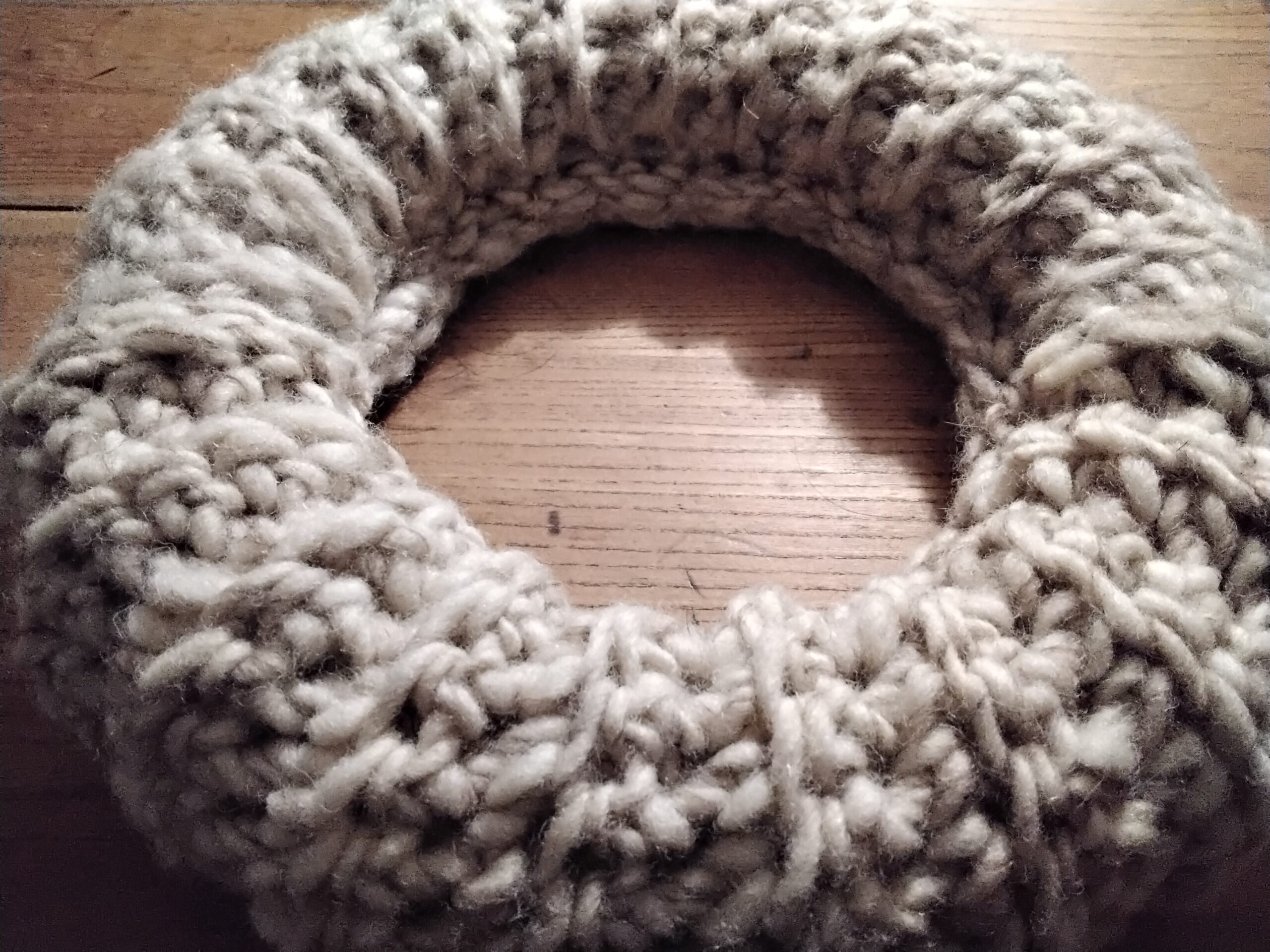 Kranz Dochtgarn 30 cm – Bild 3