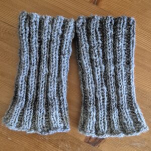 Beinstulpen Robust Mischwolle sehr dehnbar