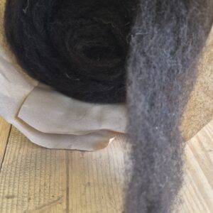 Kardenband Waldschaf Schwarz/Braun Nr. 35