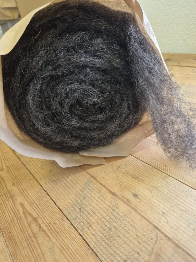 Kardenband Ralfi Merino X Waldschaf Braun/Grau Nr. 45
